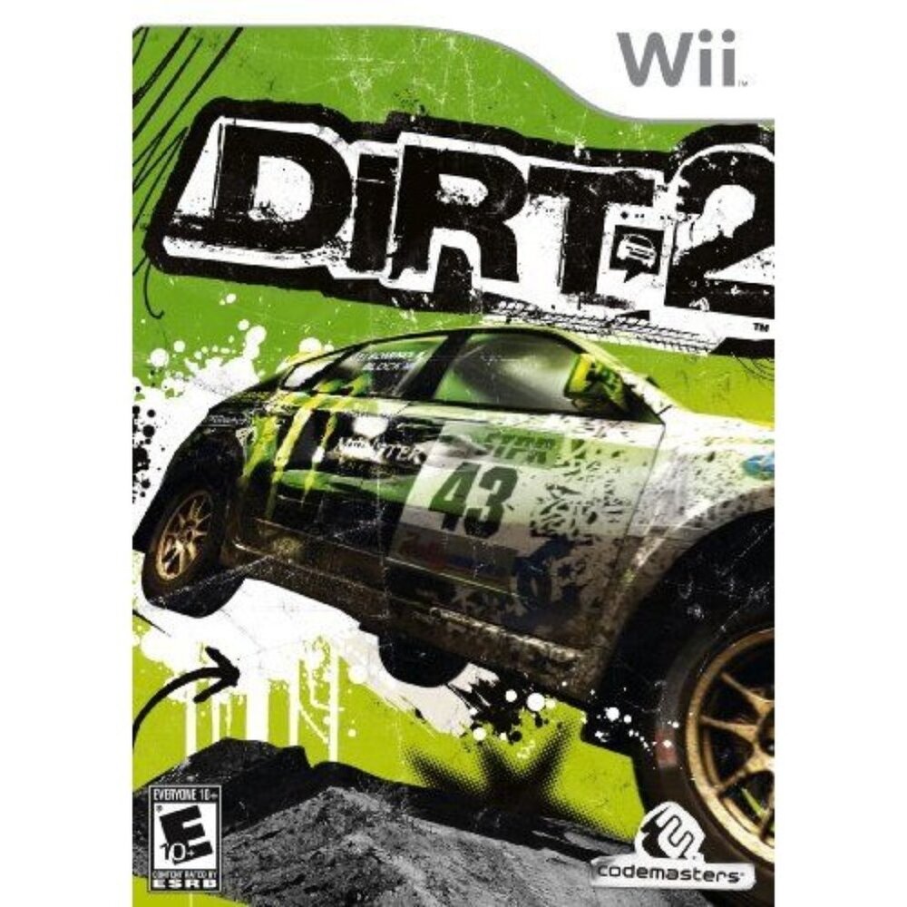 Dirt 2 For Nintendo Wii Racing Game Codemasters Complete